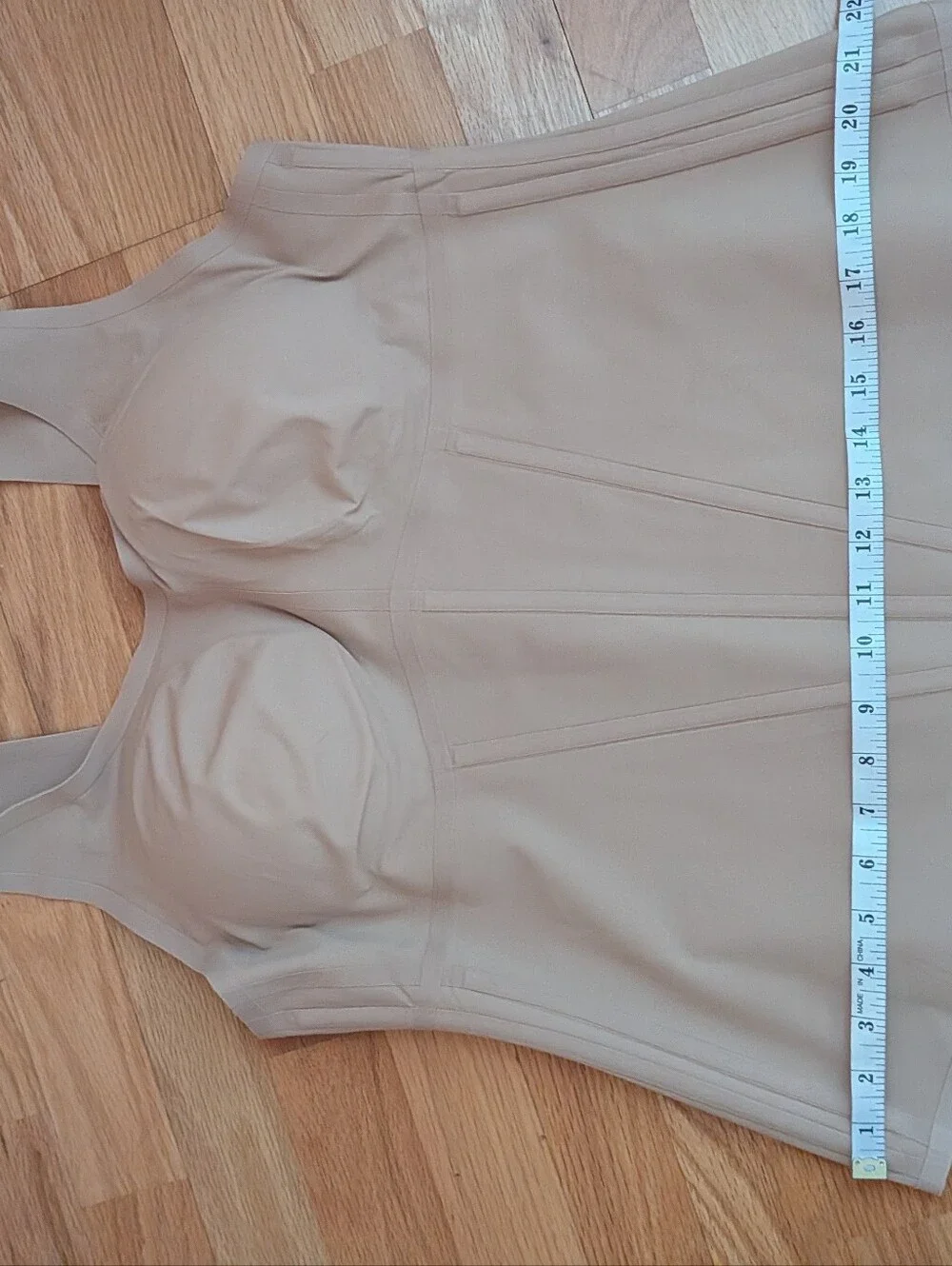 Honeylove Shapewear Bodysuit Top in Nude Size 3XLc - Picture 7 of 12